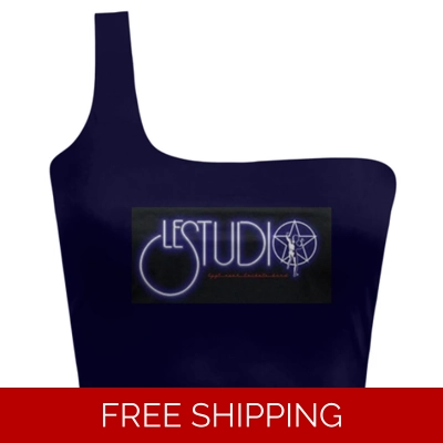 Custom 3D Slant Shoulder Tops Le Studio Star Man Logo